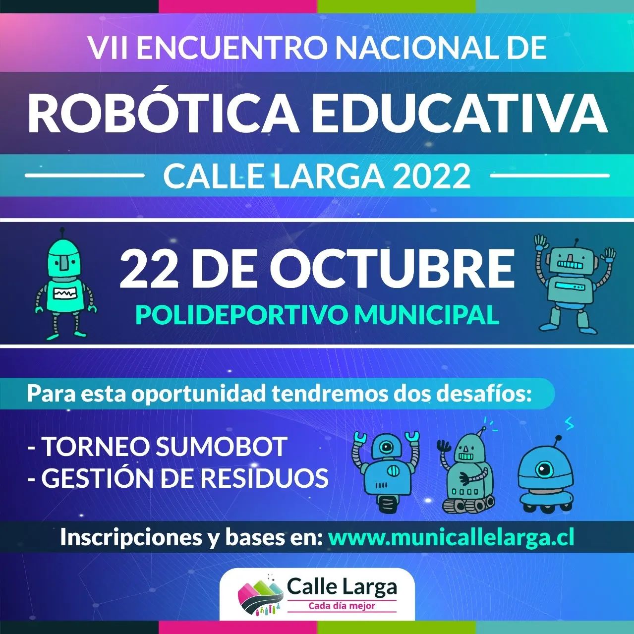 Este Fin De Semana Se Realizará El VII Encuentro Nacional De Robótica Educativa De Calle Larga